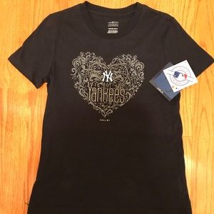 Girls Official MLB NY Yankees New T-Shirt